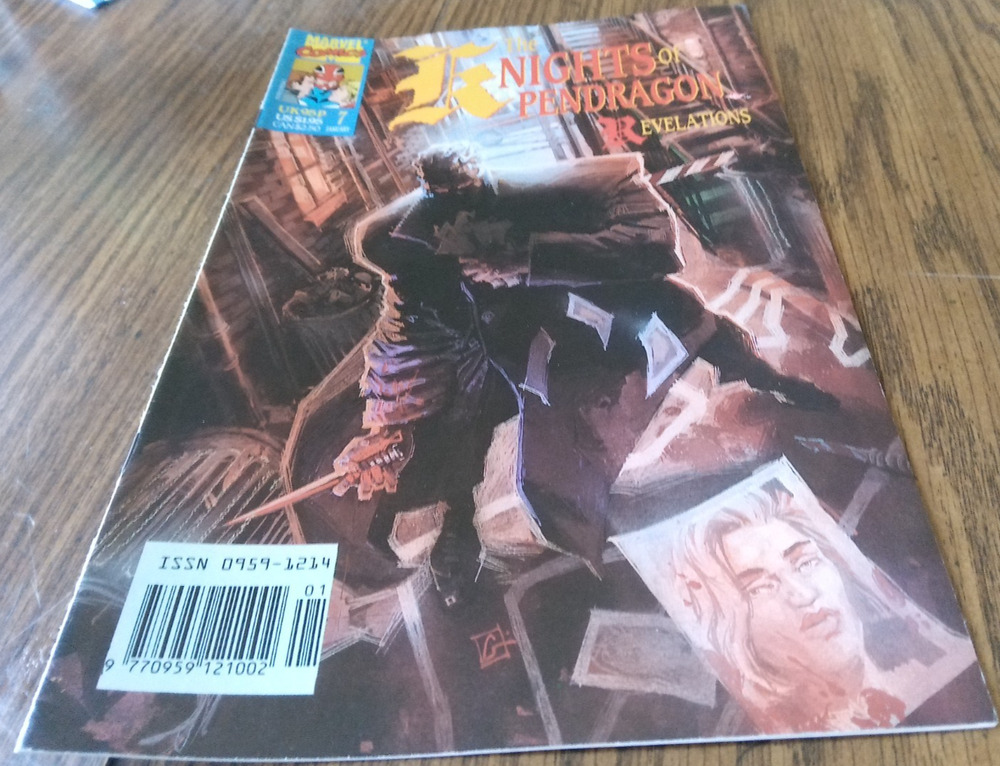 The Knights Of Pendragon #7 January 1991 Marvel UK
